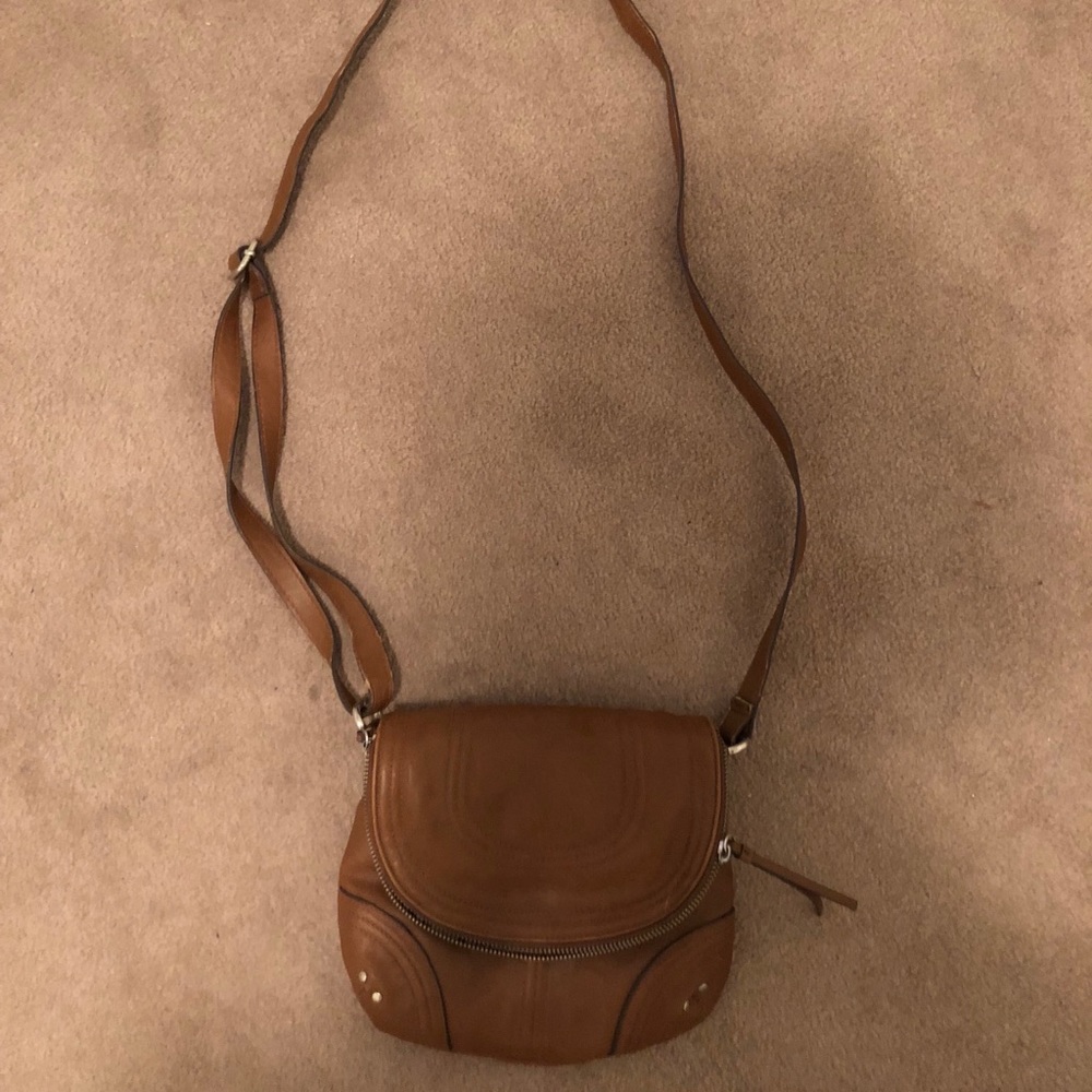 Brown crossbody bag